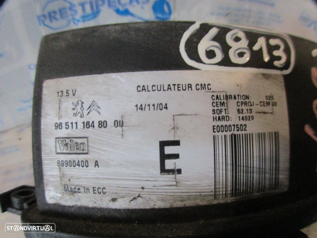 Modulo 965111648000 CITROEN C5 2004 1.6HDI 110CV 5P CINZA Módulo De Luz - 3