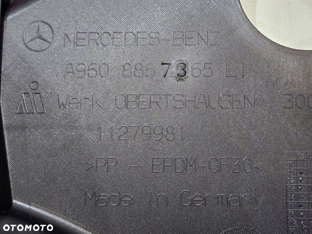 okular mocowanie lampy przód lewy mercedes actros mp4 a9608857365 - 3