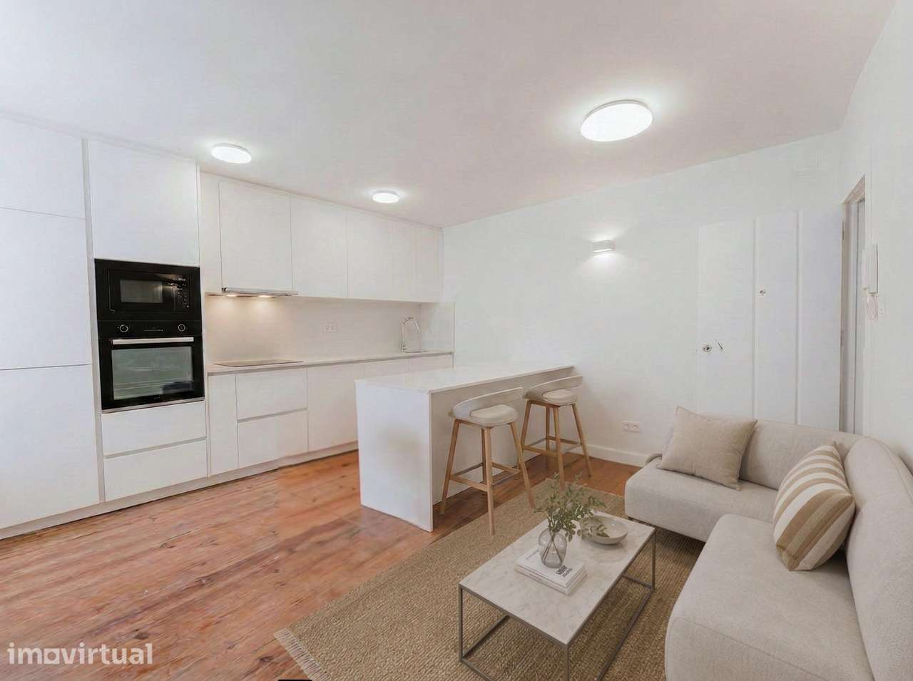 Apartamento Duplex T1 | Vista Rio - Grande imagem: 3/24