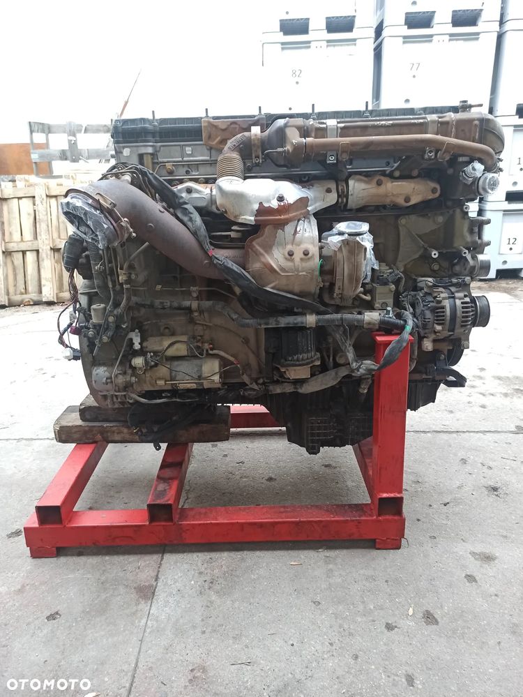 Silnik Claas Lexion 740 Mercedes OM470 Naprawa Remont - 1