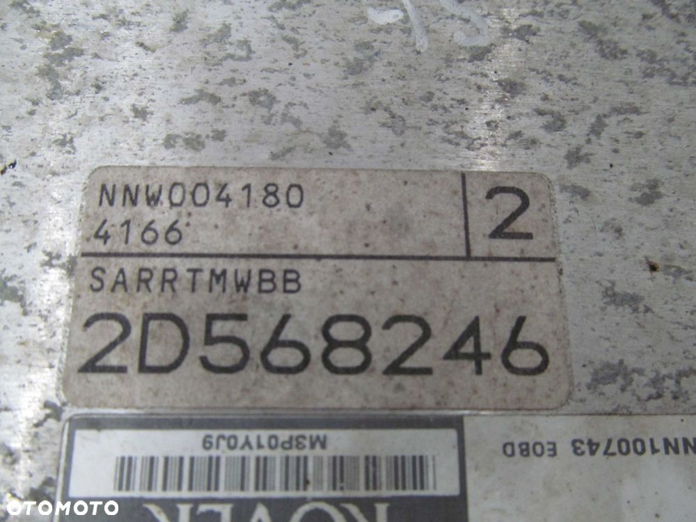 ROVER 200 25 1.6 KOMPUTER STEROWNIK SILNIKA NNN100743 YM - 4