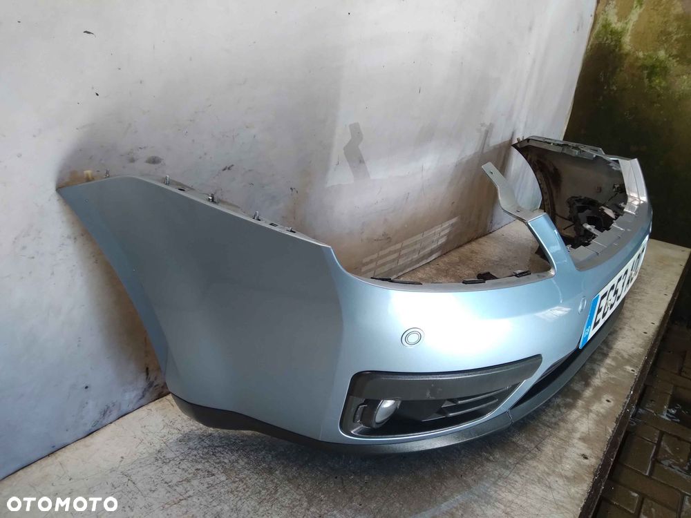 ^ ZDERZAK PRZÓD PRZEDNI DO FORD FOCUS C-MAX Z3 BŁĘKITNY PDC CZUJNIKI HALOGENY - 4