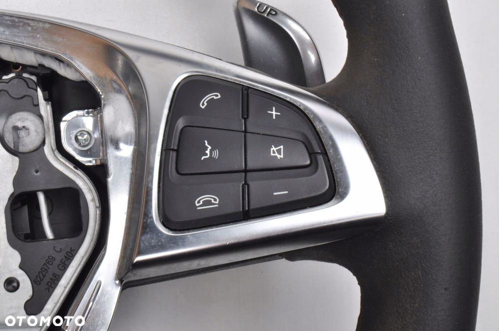 MERCEDES X156 W156 W205 W213 AMG KIEROWNICA MULTIFUNKCYJNA ŁOPATKI SKÓRA - 6