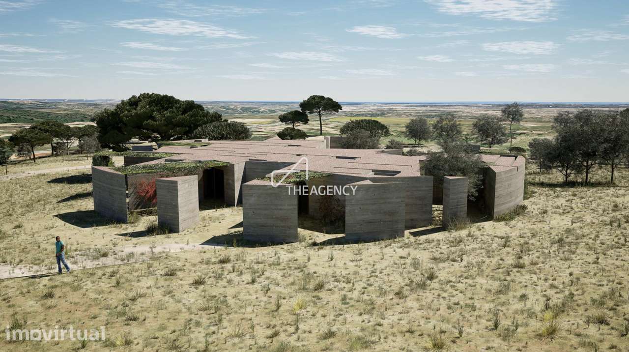 Terreno de 3,9 Hectares com Projeto Aprovado em Melides, perto da Comp - Grande imagem: 5/18