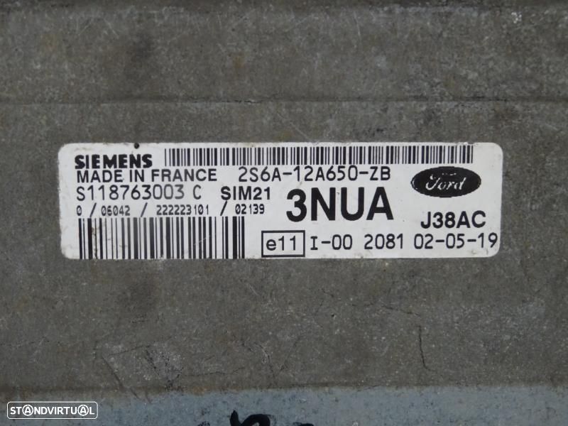Centralina De Motor Ford Fiesta V (Jh_, Jd_)  S118763003 C / 3Nua / 2S - 2