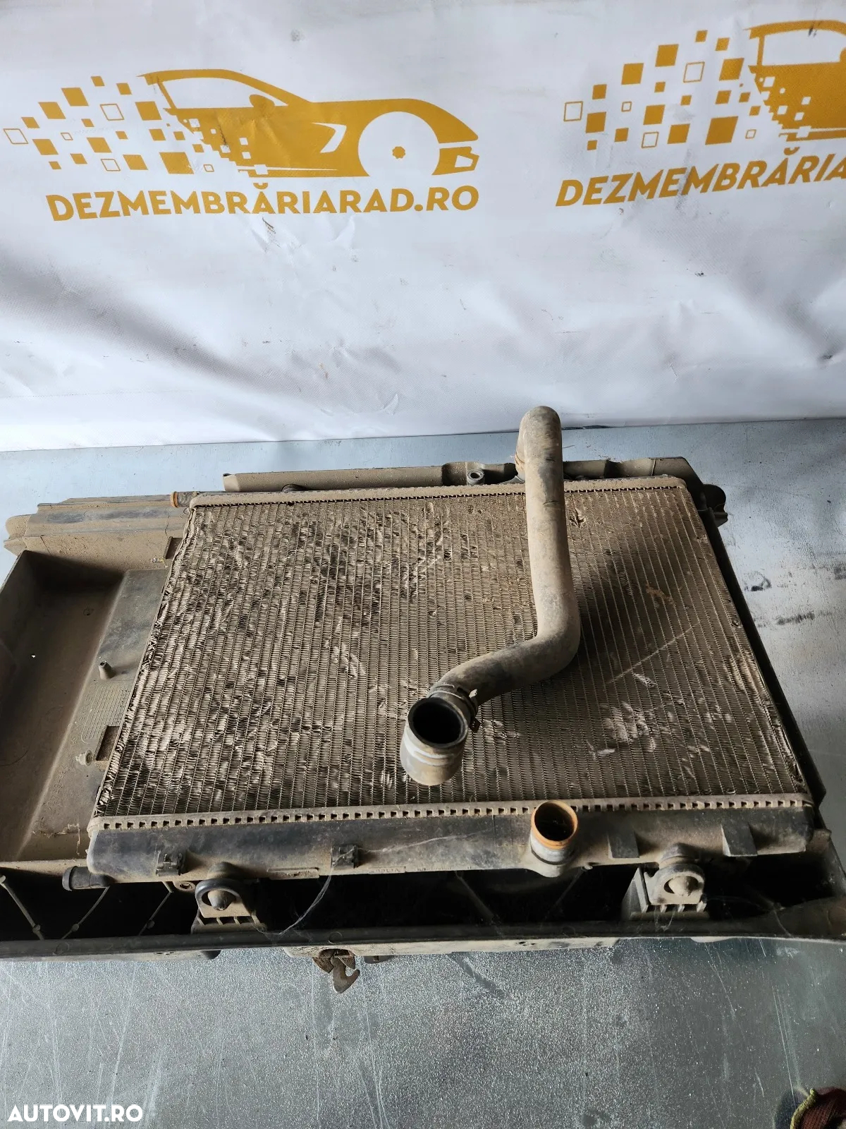 Trager Calandru Fata Radiator Apa Clima Termocupla Peugeot 307 Benzina - 6