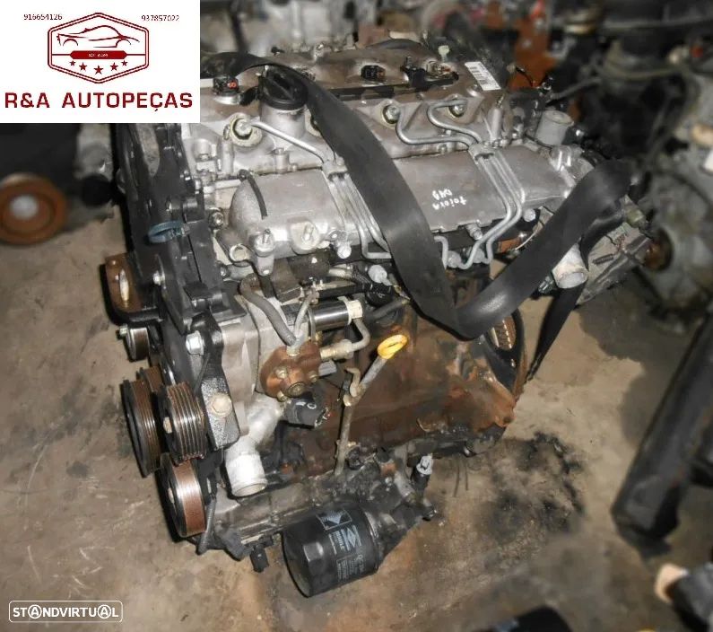 Motor Completo Toyota Corolla 2.0 90Cv Ref E1CDC90 - 1