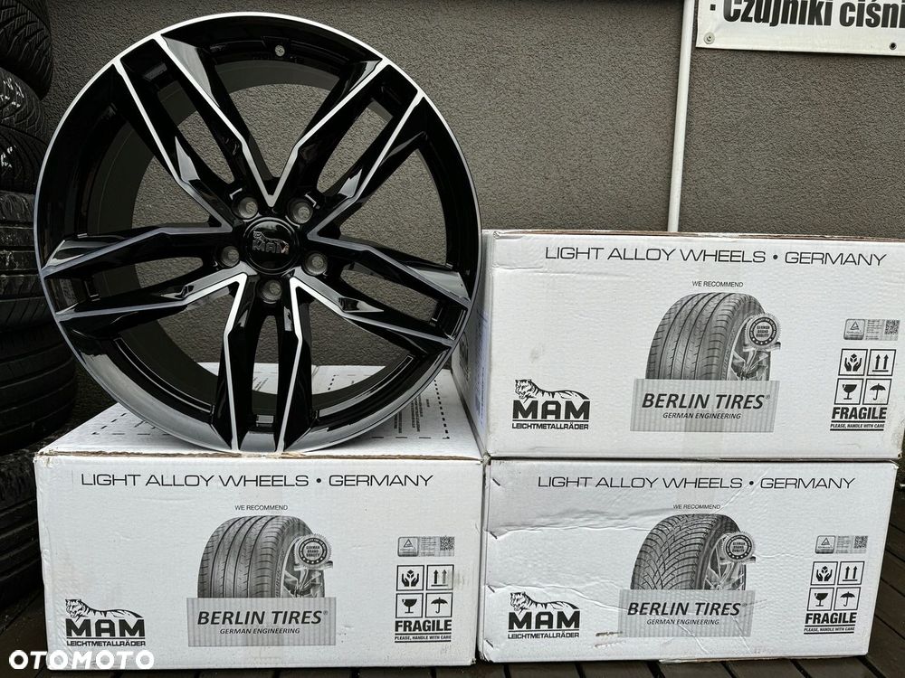 Felgi 19cali MAM VW Jetta Golf Phateon Passat T-Roc Beetle ET45 - 1