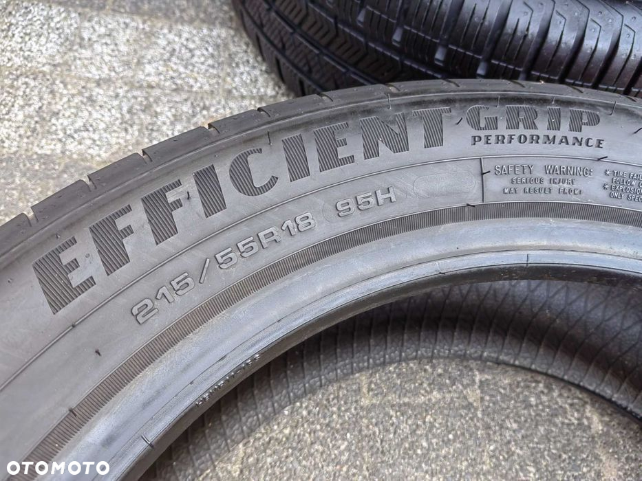 215/55R18 95H Goodyear Efficient Grip komplet lato końcówka 2021R K4 - 6