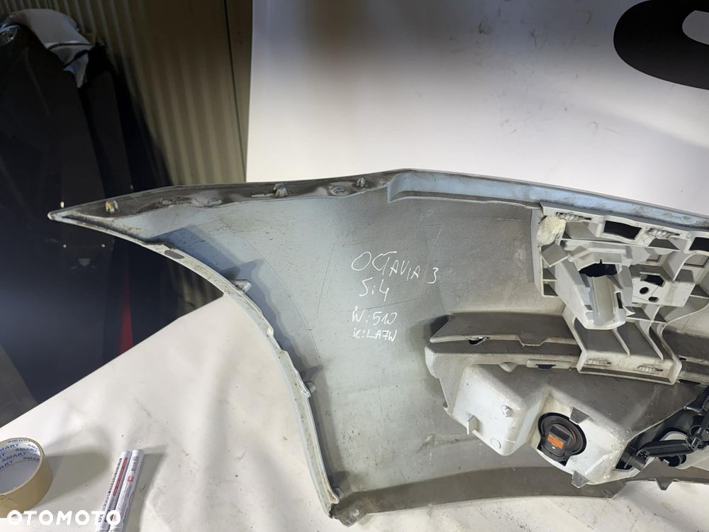 Skoda Octavia III Zderzak Przód Przedni Zwykły LA7W 12-16 5E0807221 - 11