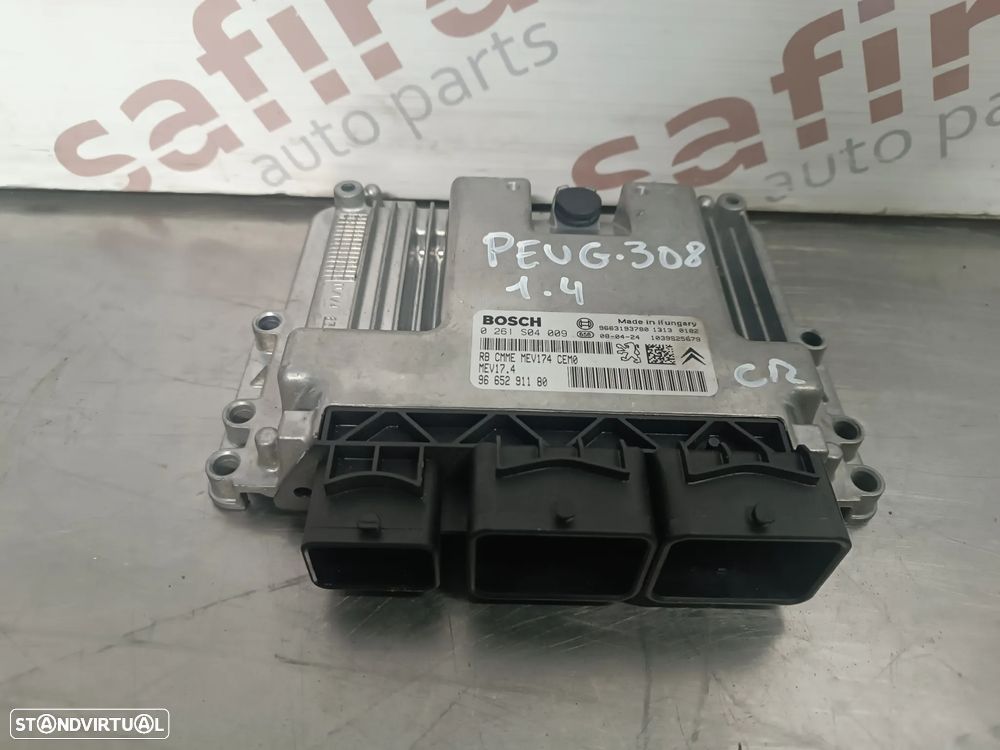 UNIDADE / CENTRALINA DO MOTOR ECU PEUGEOT 307 / 308 / 207 1.4 1.6 16V 0261S04009 9665291180 - 1