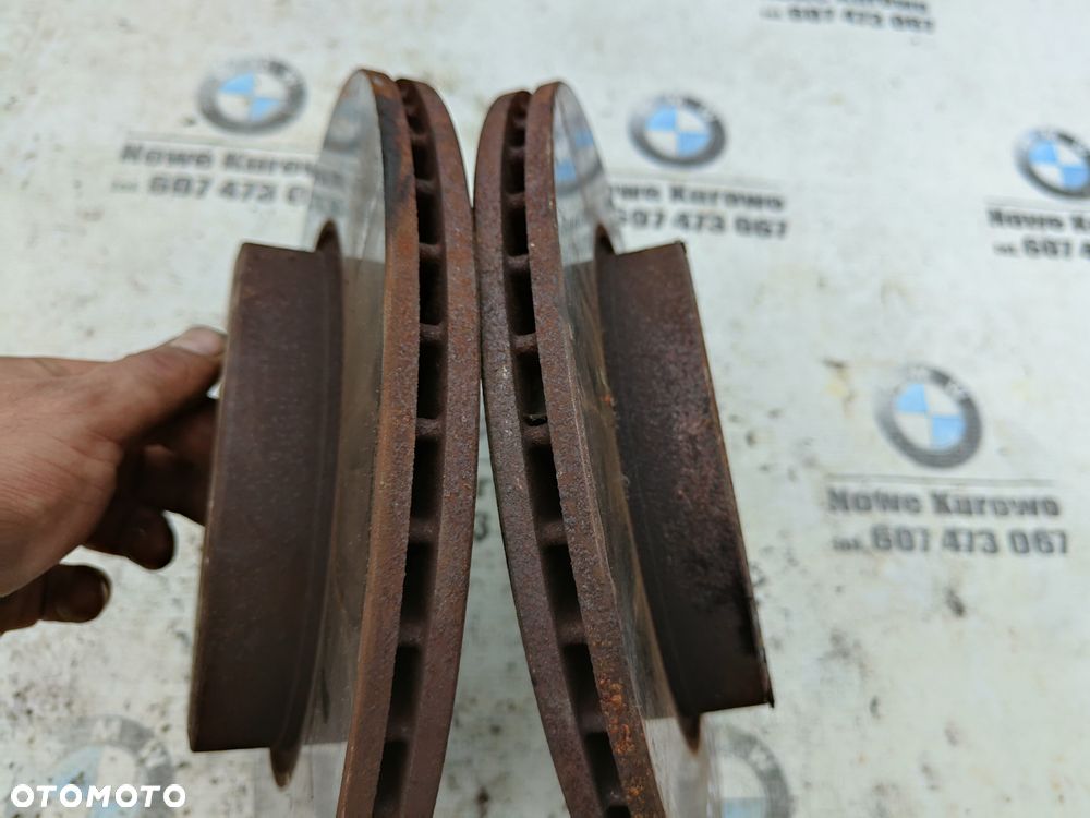 BMW E46 Tarcza hamulcowa przód przednia - 4