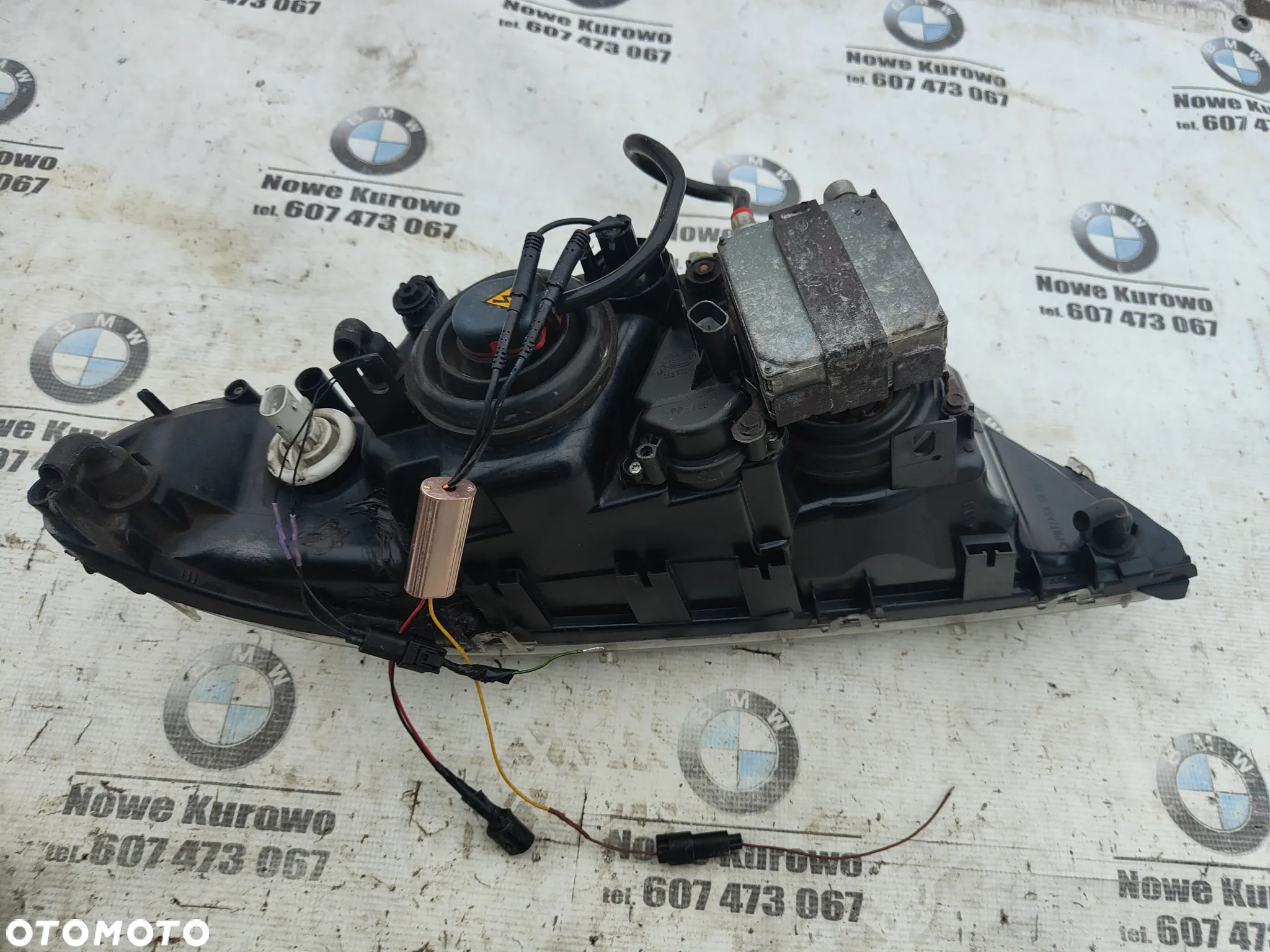 BMW E39 Lifting Lampa Przednia Lewa Prawa BiXenon Kierunek w ringach - 12