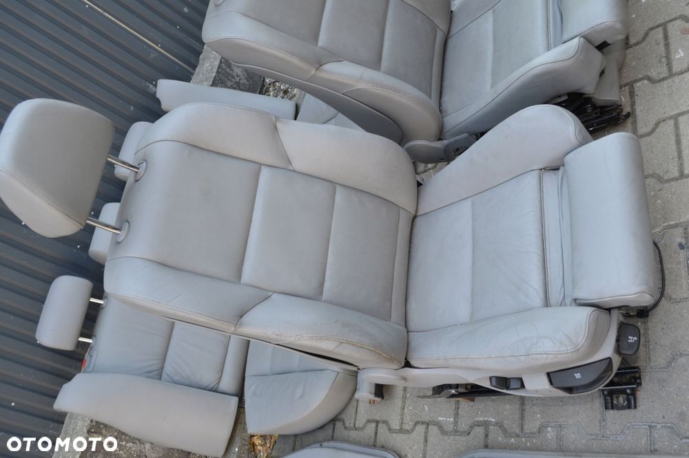 BMW E61 FOTELE SKÓRY KANAPA BOCZKI MPAKIET KOMPLET ANGLIK podgrzewane - 4