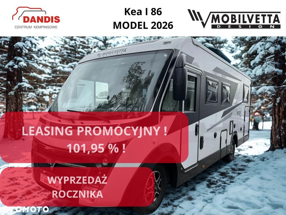 Mobilvetta Kea I 86, Automat, 180 KM, MODEL 2026