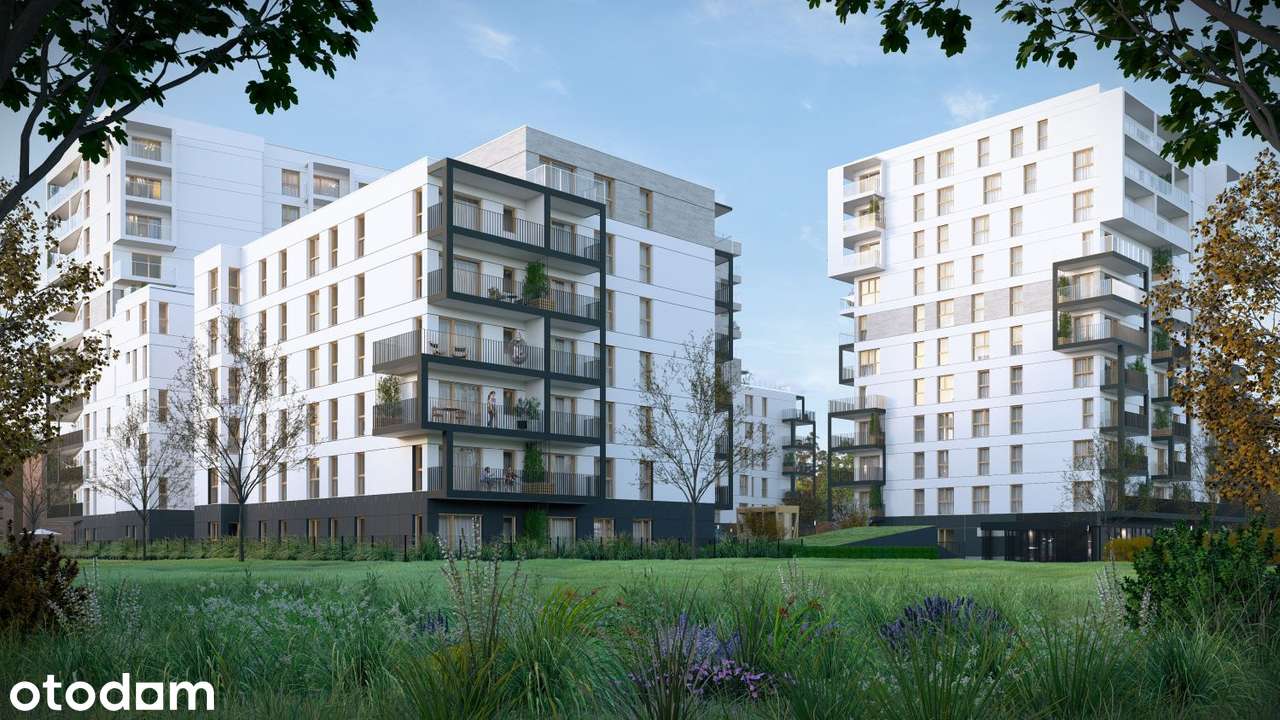 3-pokojowe mieszkanie 60m2 + balkon Bezpośrednio