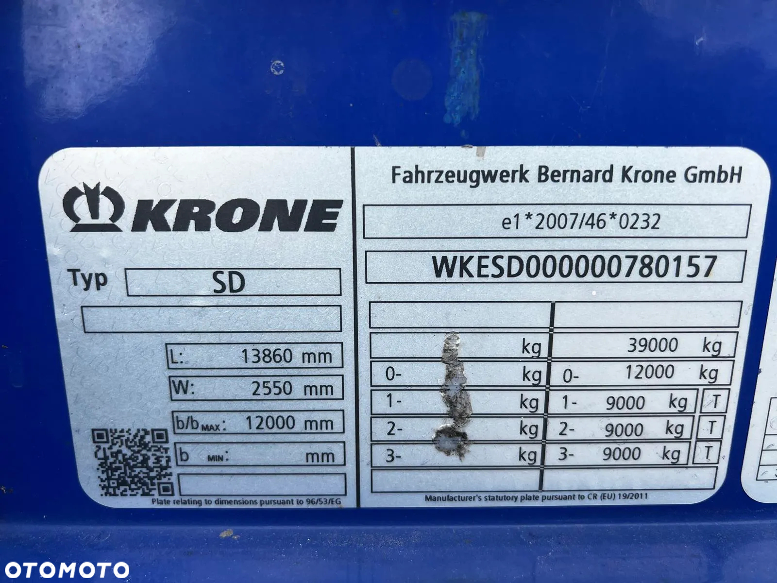 Krone Naczepy kurtynowe SDP 27 eLB - 36