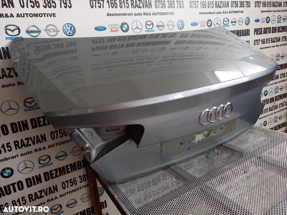 Capota Spate Portbagaj Hayon Audi A8 4H D4 Originala Intacta An 2010-2011-2012-2013-2014-2015-2016- - 4