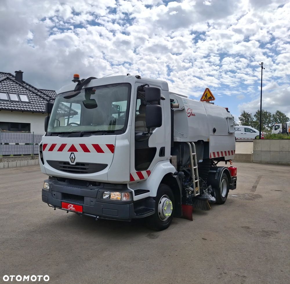 Renault Midlum 220 Zamiatarka Johnston VS500 Szczotki L/R Obie Strony Napęd Hydrostatyczny 2012r - 3