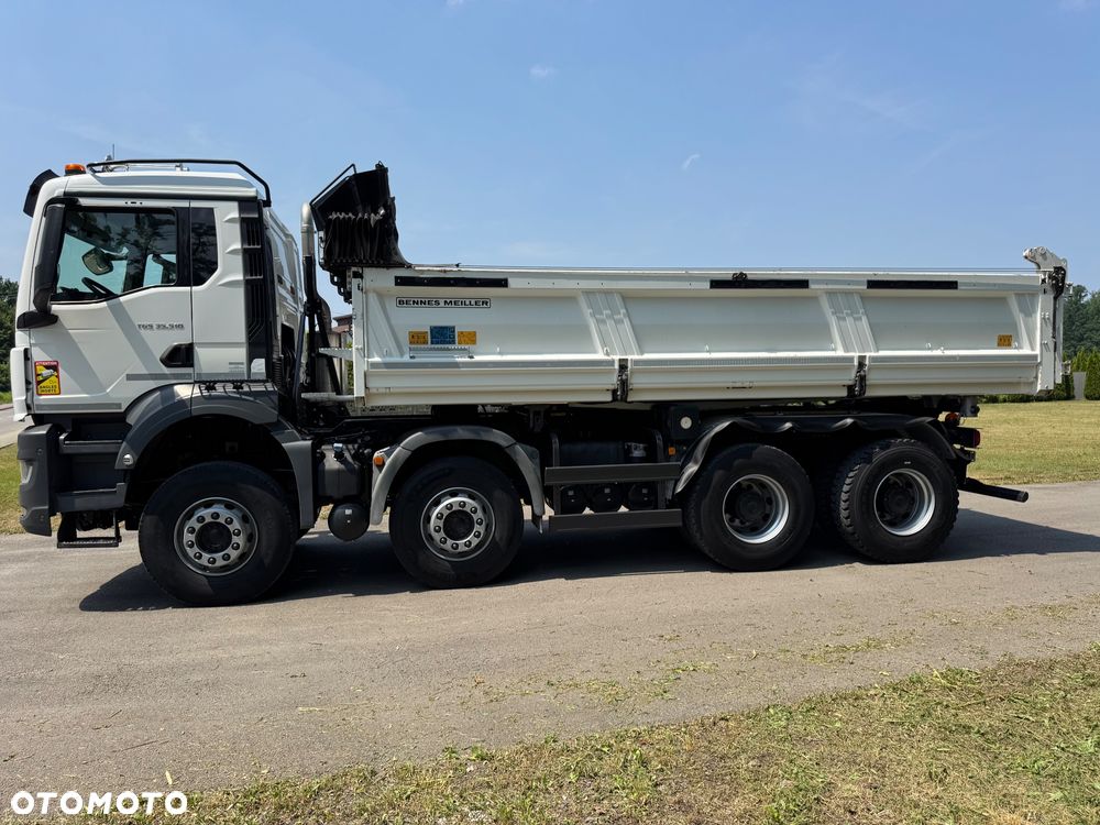 MAN TGS 35.510 EURO-6 8X4 KIPER WYWROTKA MEILLER HYDROBURTA RETARDER RESOR - 26