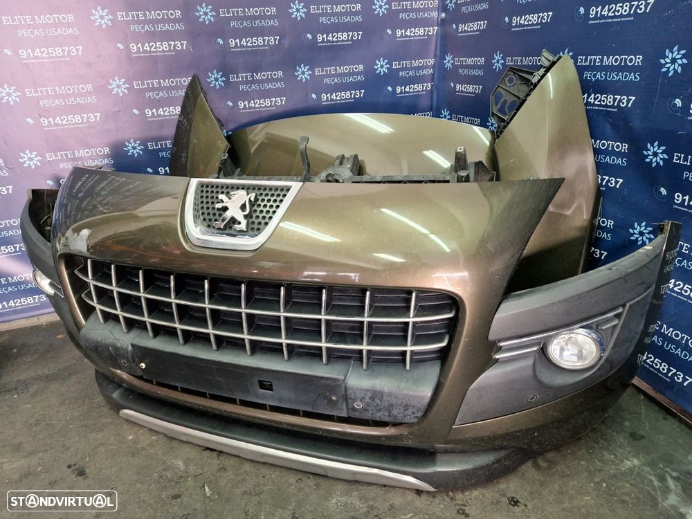 Frente completa usada PEUGEOT 3008 1.6 HDI capot parachoques oticas guardalamas radiador - 7