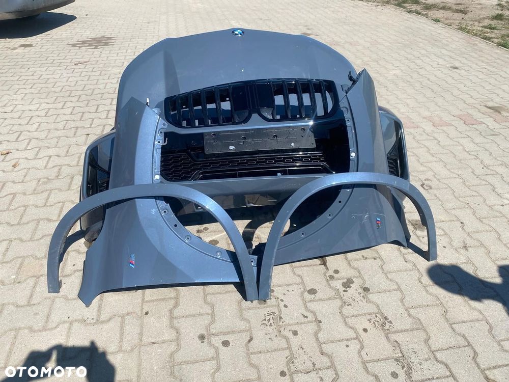 zderzak maska lampy pas komplet bmw x1 u11 m pakiet led shadow black - 11