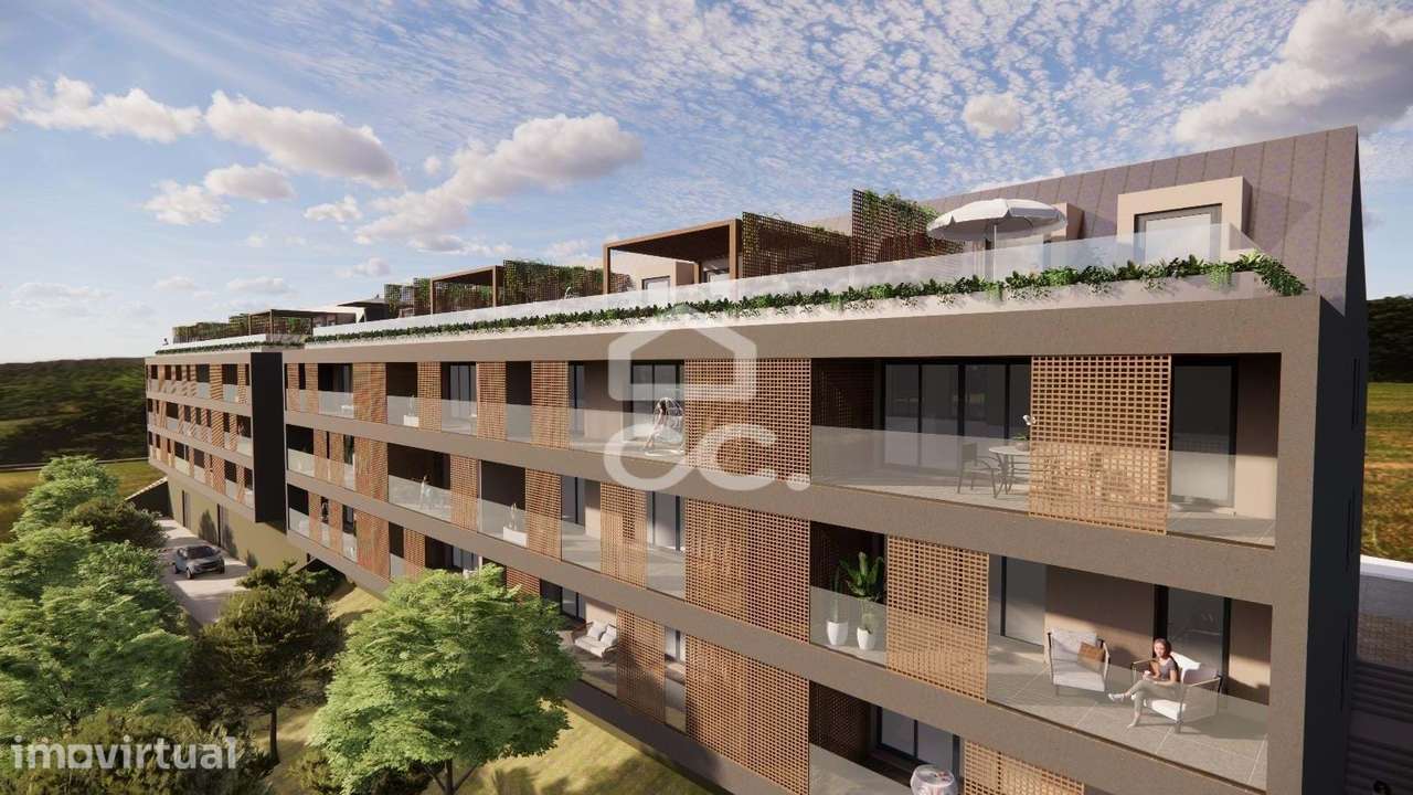 Apartamento moderno T2 em condomínio privado com piscina em Santa Clar - Grande imagem: 5/7