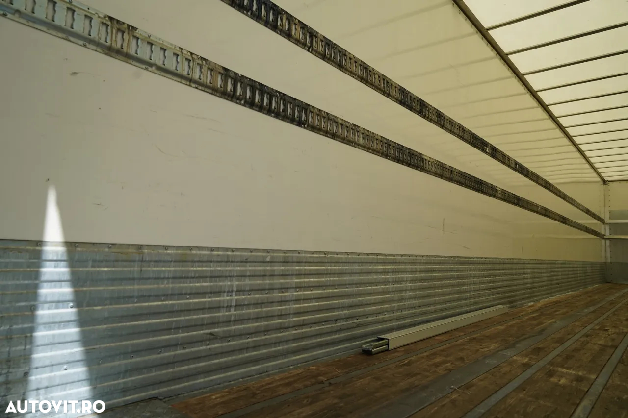 Fruehauf CONTAINER / KOFFER / 2 AXE / SAF / 2021 / PODEA FOARTE REZISTENTĂ: ȘINĂ - 16