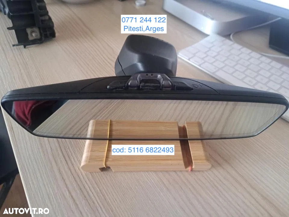 Oglinda retrovizoare interioară Head up display HUD ABS terminal tensiune pornire senzor combustibil BMW seria 7 G11 G12 2015-2019 pt mașini cu volan pe stânga - 2