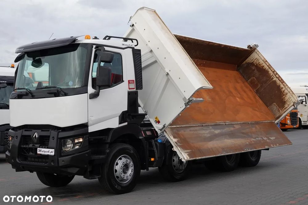 Renault C 460 / 8x4 / WYWROTKA / HYDROBURTA / BORDMATIC / EURO 6 / OPONY 100% / SPROWADZONY / PO KONTRAKCIE SERWISOWYM - 4