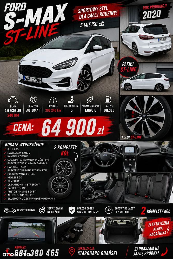 Ford S-Max 2.0 EcoBlue ST-Line - 2
