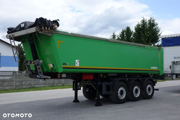 Schmitz Cargobull WYWROTKA 27,8m3 / ALUMINIOWA/  OSIE SCHMITZ /OŚ PODNOSZONA / ALUMINIOWE FELGI / SZYBER ZBOŻOWY / PLANDEKA / KLAPODRZWI