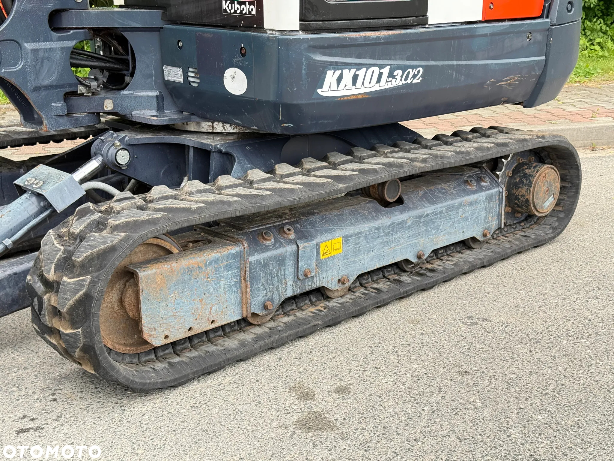 Kubota * Sprowadzona * Minikoparka * Kubota KX 101-3Q2 * 3.6 Tony * - 6