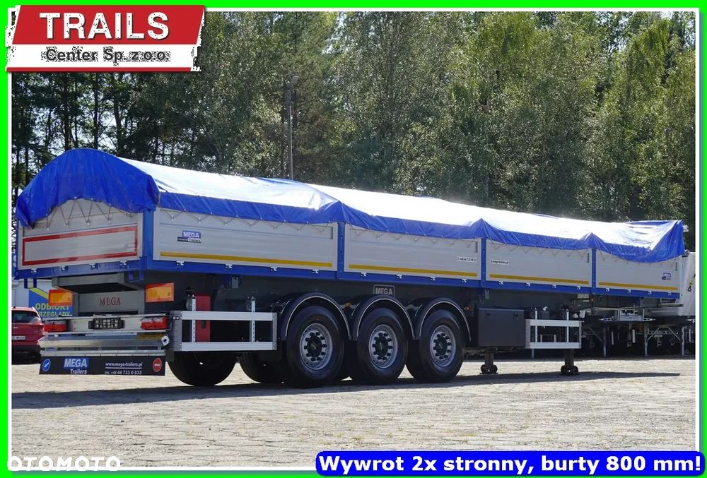 Inny Wywrotka 2x strony, platforma 12,60 m, burty ALUM 600/800 mm !!! - 13