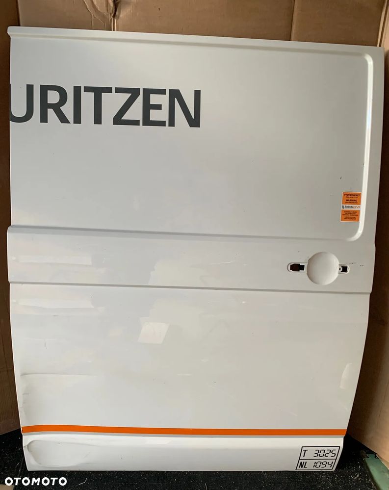 Drzwi boczne przesuwne prawe VW T6 T5 pełne białe