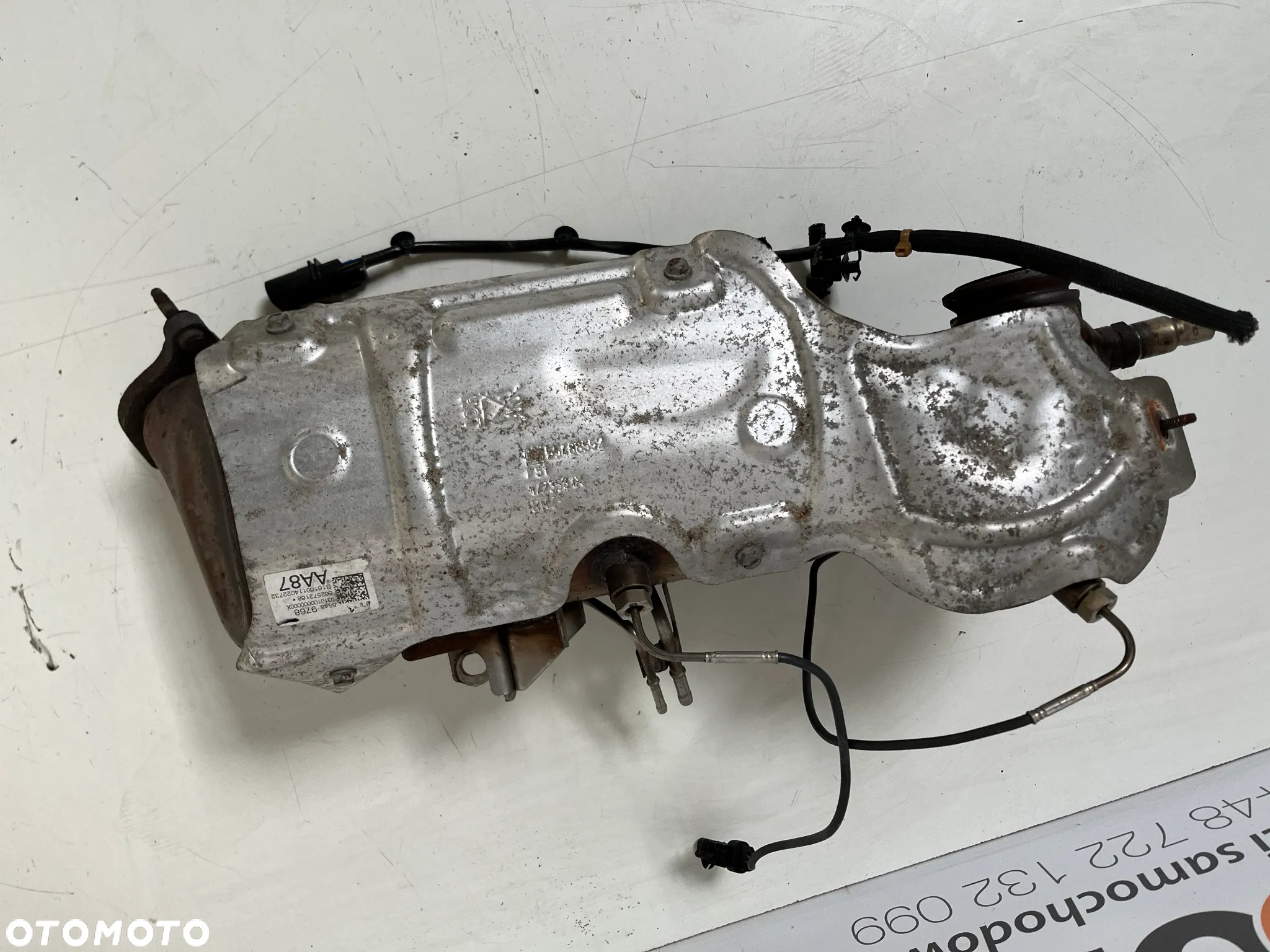 Opel Zafira C Filtr cząstek stałych Katalizator / FAP / DPF 55489768 - 3