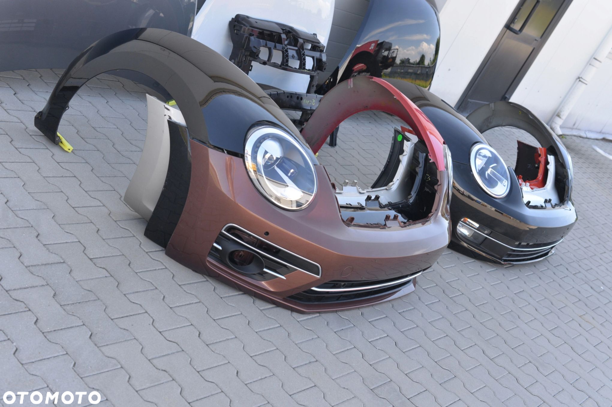 MASKA ZDERZAK BŁOTNIK LAMPA H7 XENON PAS BELKA VW BEETLE 5C 11-18 - 13