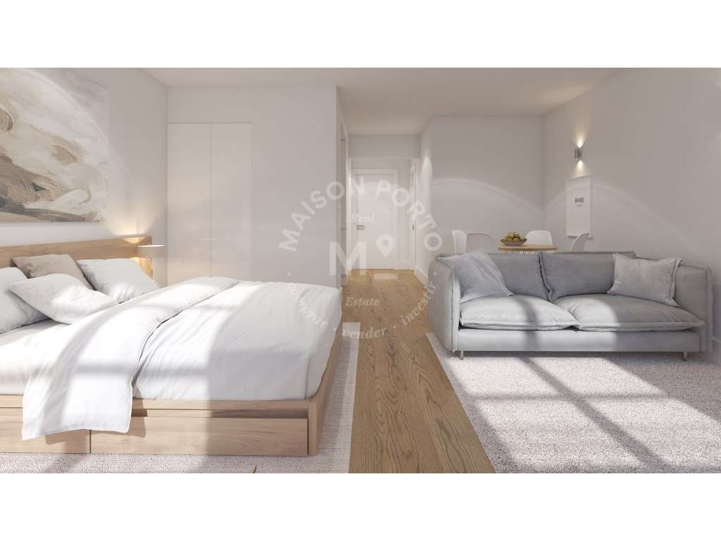 Apartamento T1 com vista do Rio Douro em Vila Nova de Gaia - Grande imagem: 2/42