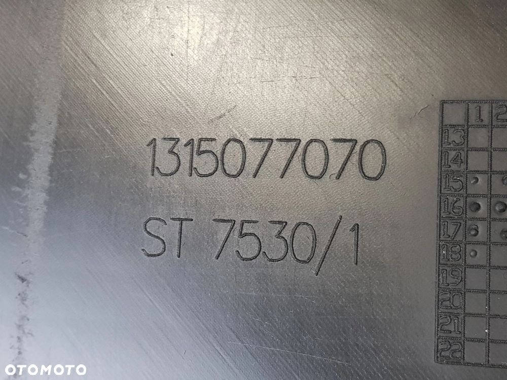 Atrapa Zderzak Przód Środek Fiat Ducato III Jumper Boxer 1315077070 - 5