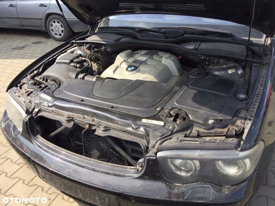 BMW 7 E65 4.4 chłodnice wentylator komplet automat - 1