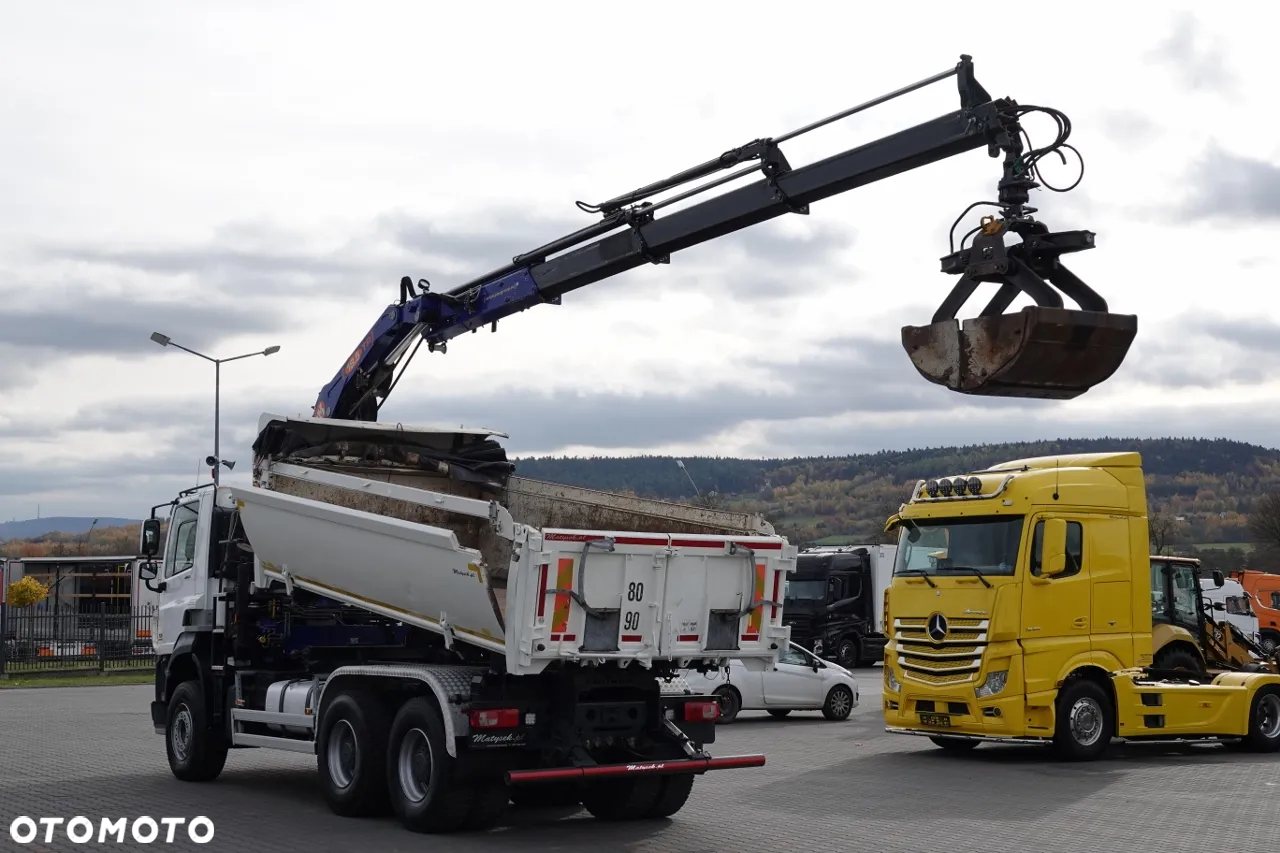 DAF CF 460 / 6x4 / WYWROTKA / HYDROBURTA / + HDS PM 18.5TP wysów: 11 M / STEROWANIE RADIOWE / ROTATOR / ŁYCHA / EURO 6 / 2018 ROK - 3