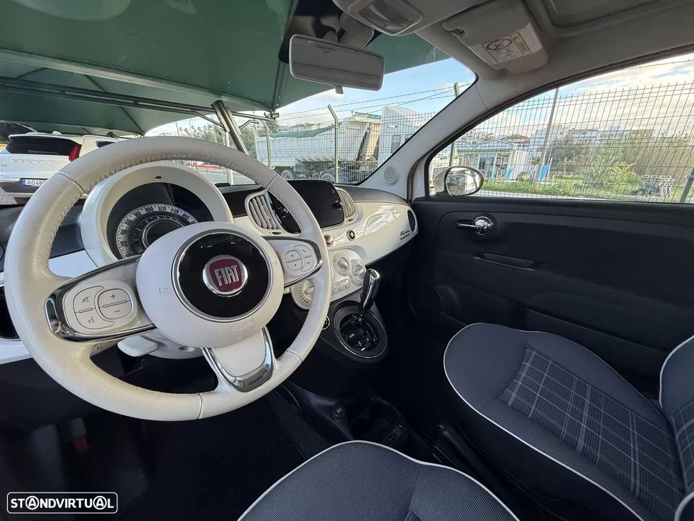Fiat 500 1.2 Collezione Dualogic S&S - 8