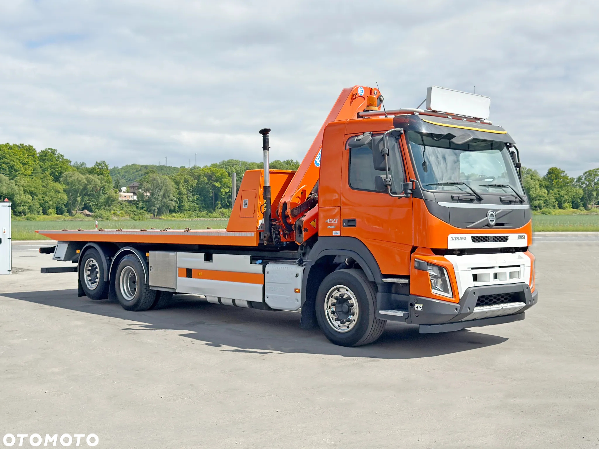 Volvo FMX 450 * LAWETA 6,70 m + EFFER 175/48 S + PILOT / STAN BDB - 2