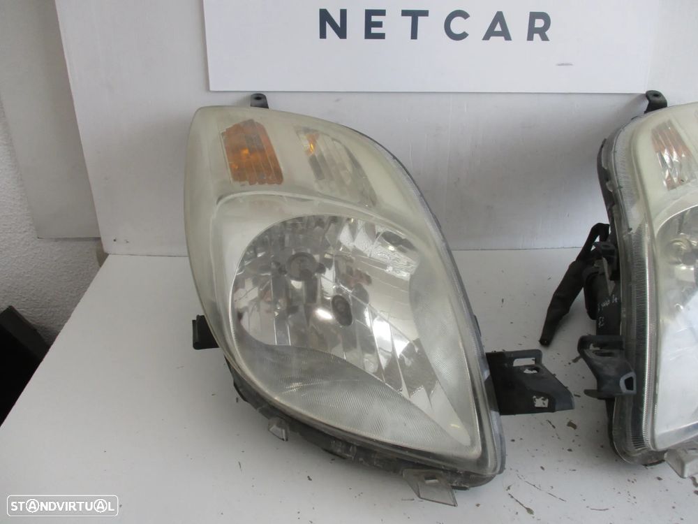 farol optica toyota yaris 2006 - 3