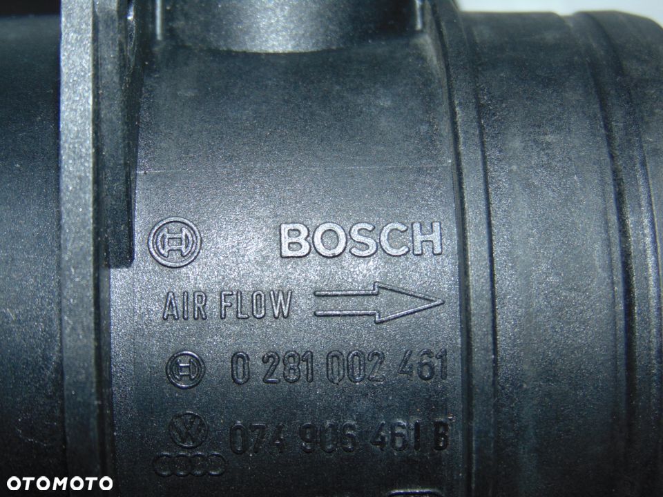 ORYGINAŁ przepływomierz 0281002461 074906461B Audi A3 A4 Seat Leon Altea Golf 4 IV Bora Passat B5 1.9 2.0 TDI - 9