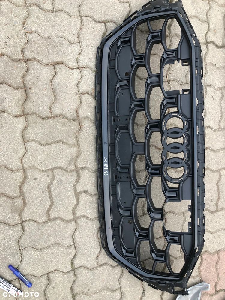 AUDI SQ8 Q8 4M8 LIFT ATRAPA ZDERZAKA GRILL BLACK S-LINE NOWE OEM 2024- - 1
