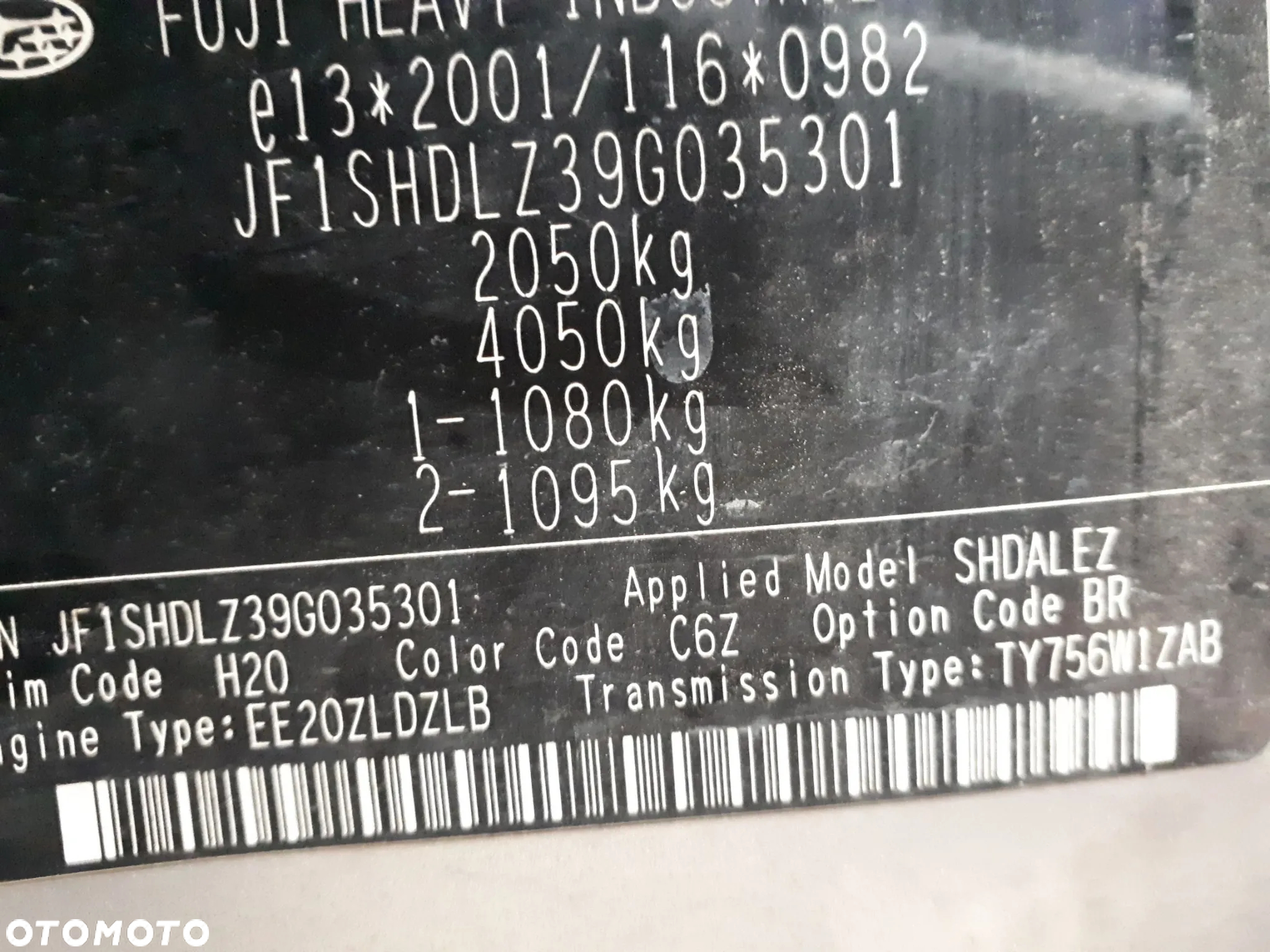 SUBARU FORESTER III SH 08-11 2.0 D GAŁKA ZMIANY BIEGÓW MIESZEK LEWAREK - 7