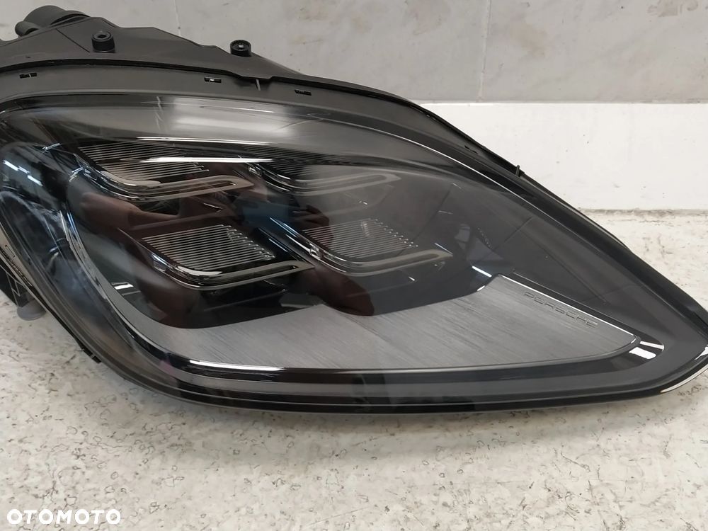 PORSCHE CAYENNE III LIFT LAMPY LAMPA REFLEKTORY PRZÓD PRZEDNIE LED PRAWA LEWA PRZETWORNICA KOMPLET NOWY ORYGINAŁ - 6