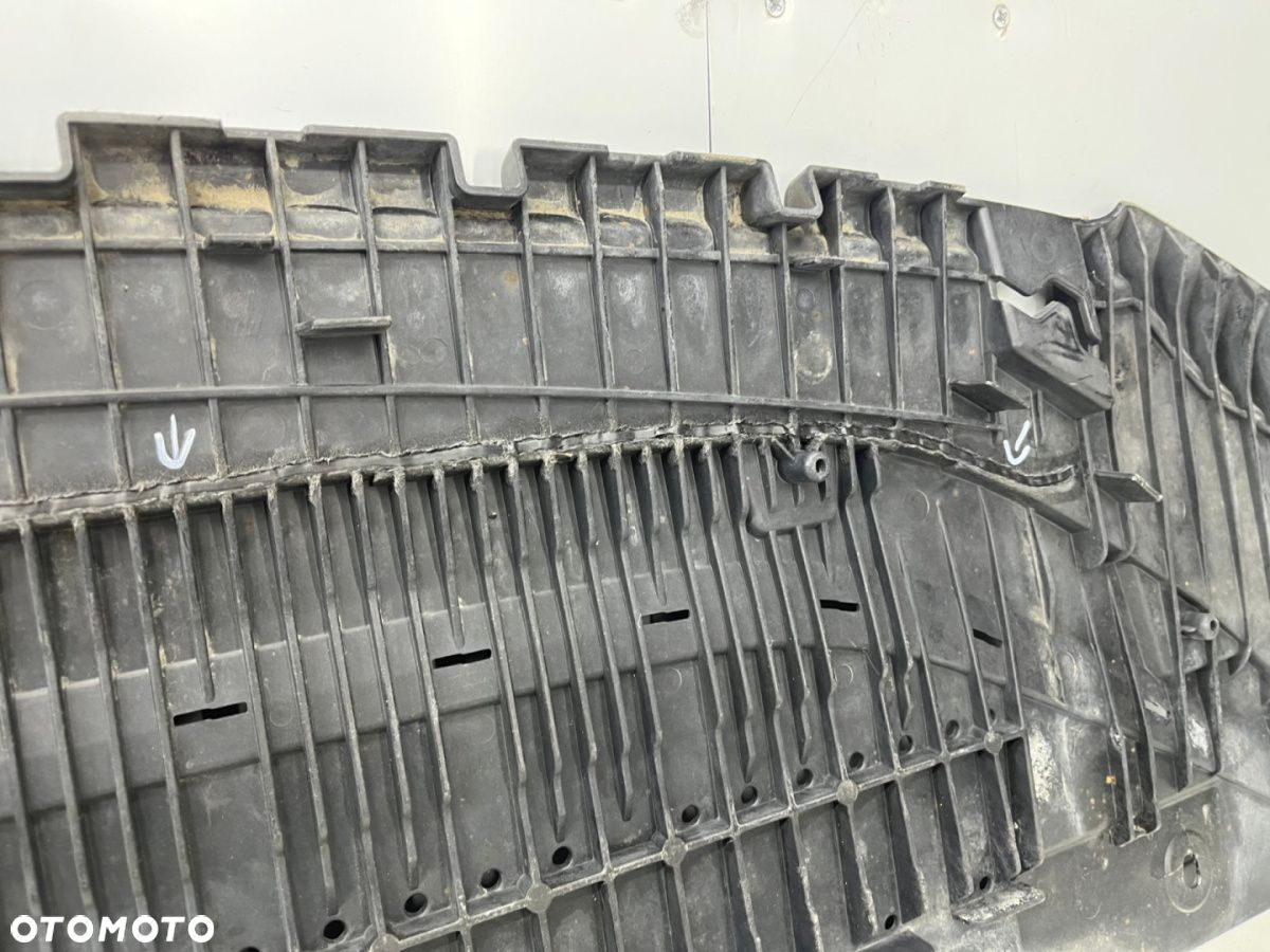 Osłona pod zderzak Audi A6 C7 Lift płyta dolna 14-18r. oryginalna 4g0890432f 4g0807611e - 15