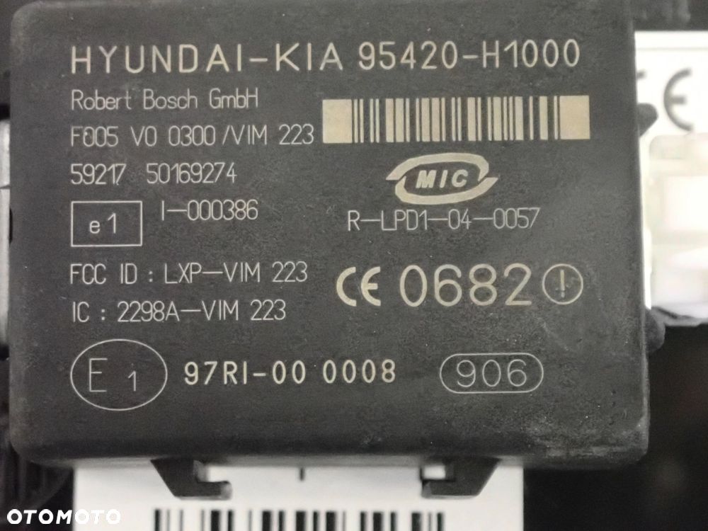 HYUNDAI TUCSON 2.0 CRDI 04-10 ZESTAW STARTOWY STACYJKA KOMPUTER - 5